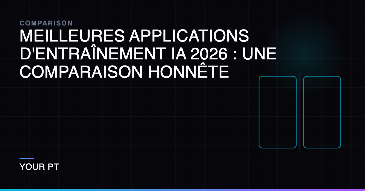 Meilleures Applications d'Entraînement IA 2026 : Une Comparaison Honnête